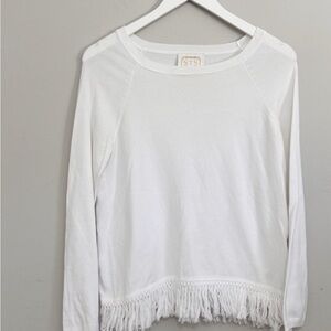 Sail to Sable White Sweater